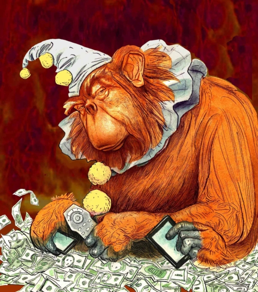 Buffoon Tycoon Baboon, The Nation.