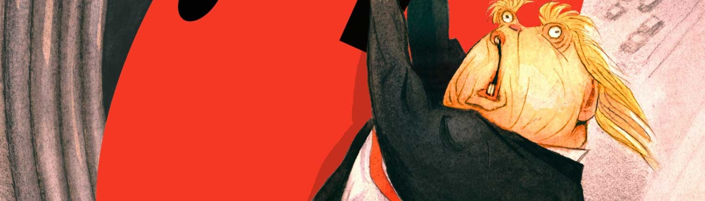 Safety Last, The Nation. Selected by the American Illustration jury.