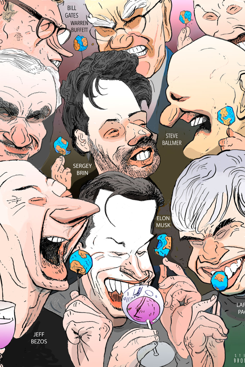 The Ten Richest Men (Minus Mark Zuckerberg)t<br><i>The LA Times</i>